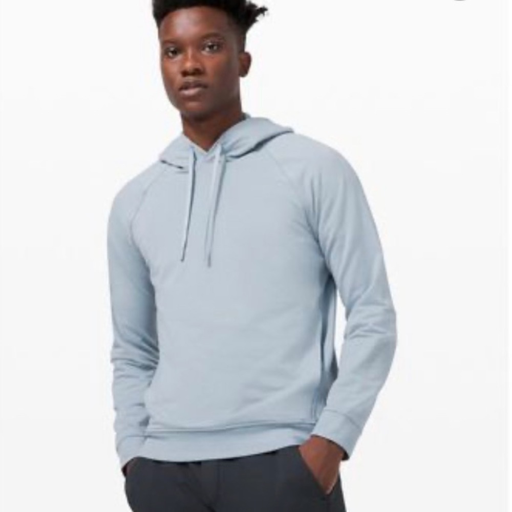 dLululemon City Sweat Pullover Hoodie French Terry - Chambray - NWT